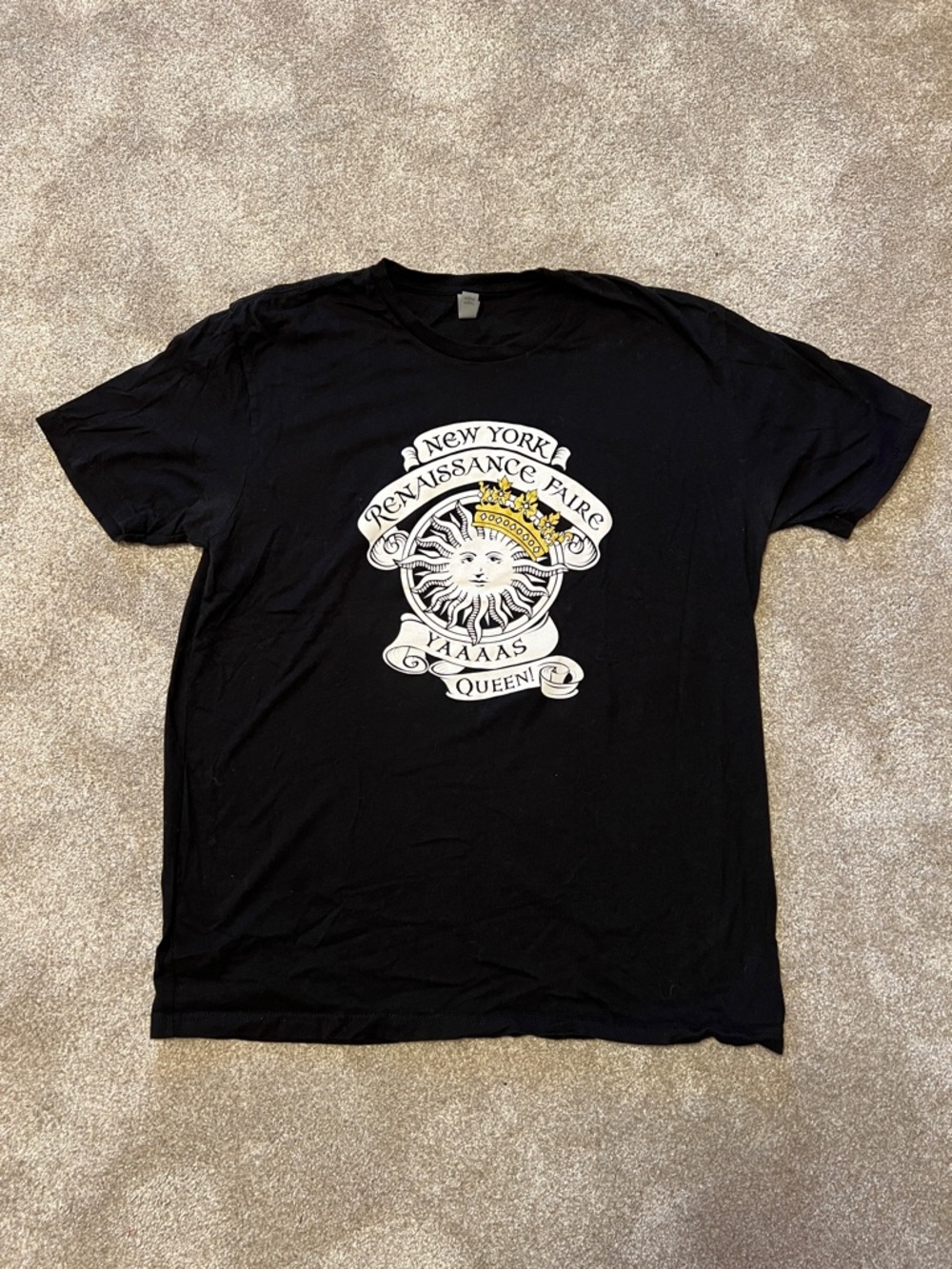 Unisex New York Renaissance Faire Black Graphic Tee